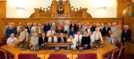 CIMS outing - At Guildhall with the Mayor